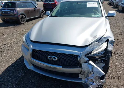 2015 Infiniti Q50 Premium from USA, damaged, VIN JN1BV7AR3FM416371